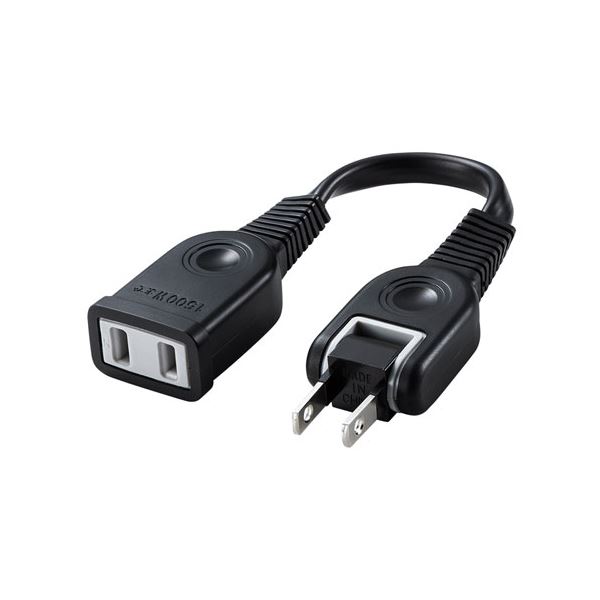 〔5個セット〕 サンワサプライ 電源延長コード TAP-EX21001BKX5〔代引不可〕の通販は 5,242円