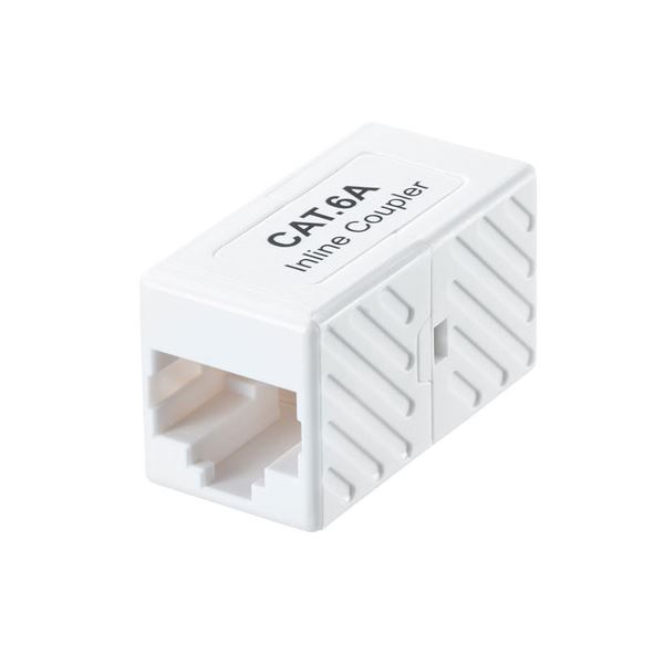 〔5個セット〕 サンワサプライ RJ-45中継アダプタ（カテゴリ6A UTP） ADT-EX-6AUTPX5〔代引不可〕
