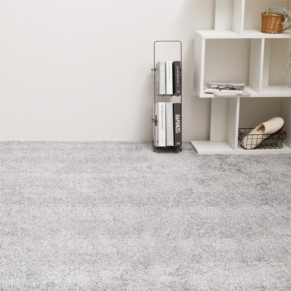 8大消臭の国産高機能カーペット 江戸間3畳 約176×261cm グレー〔代引不可〕〔代引不可〕の通販は 19,320円