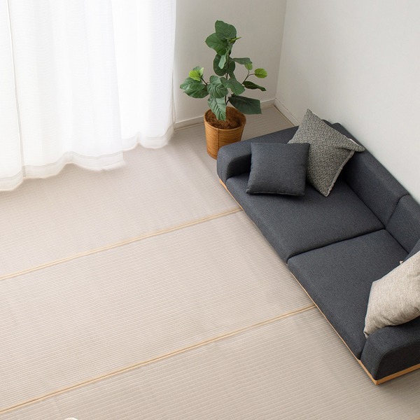 国産い草カーペット 琥珀 江戸間 8帖（352×352） カーペット い草 8畳 8帖 352×352cm 畳の上に敷くもの ござ 国産