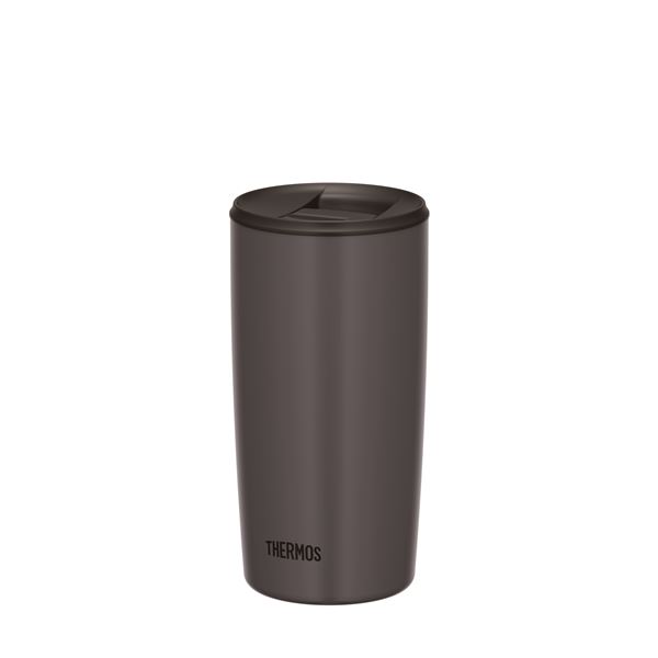 サーモス 真空断熱タンブラー(フタ付き) 500ml ダークグレー JDP-501〔代引不可〕の通販は
