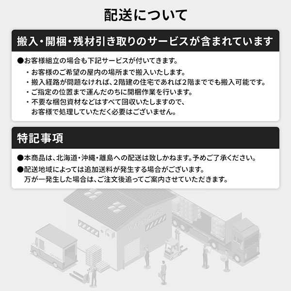 〔組立設置サービス付き〕薄型宮付き 頑丈ボックス収納 ベッド セミシングル アイボリー 3ゾーンポケットコイルマットレス付き 引き...〔