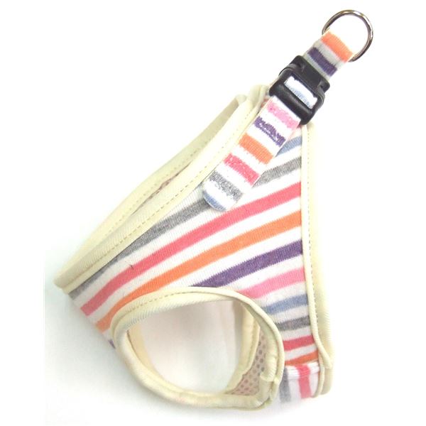 （まとめ）ストライプソフトハーネス SS マルチホワイト〔×2セット〕 (犬用品/ハーネス)〔代引不可〕の通販は 5,080円