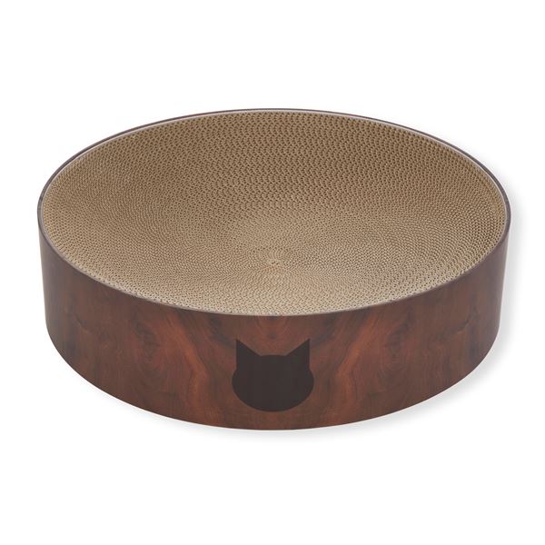 バリバリボウルXL ダークブラウン (猫用玩具/爪磨き)〔代引不可〕の通販は 6,790円