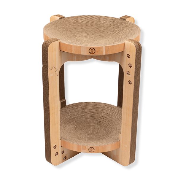 バリバリボウルタワーXL ライトブラウン (猫用玩具)〔代引不可〕の通販は