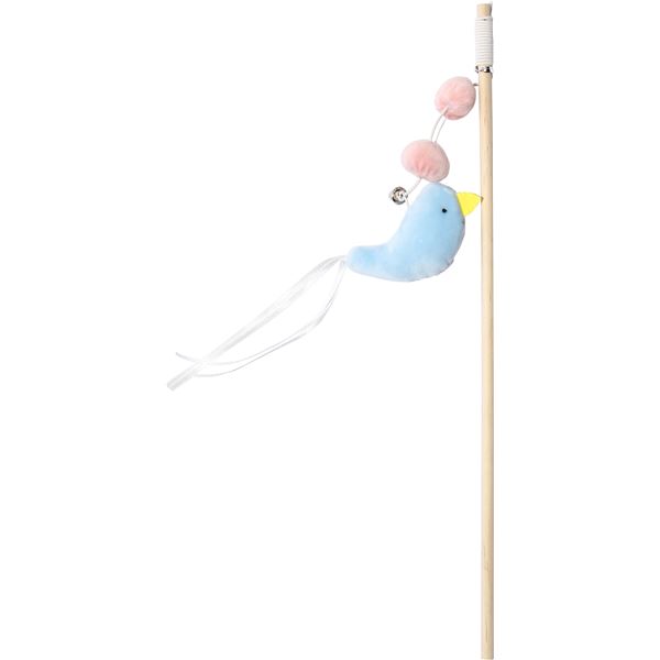 （まとめ）ロッディーズ ベイビーバード ブルー〔×5セット〕 (猫用玩具)〔代引不可〕の通販は 4,887円