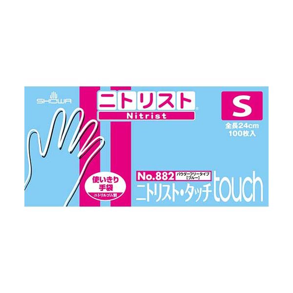 ニトリスト・タッチ No.882 S 100枚×10箱〔代引不可〕の通販は