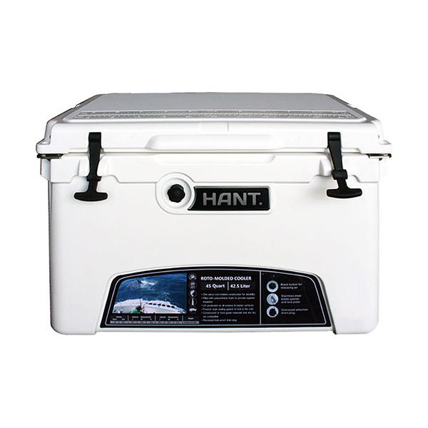 ジェイエスピー HANT クーラーボックス ホワイト 45QT HAC45-WH〔代引不可〕の通販は 43,800円