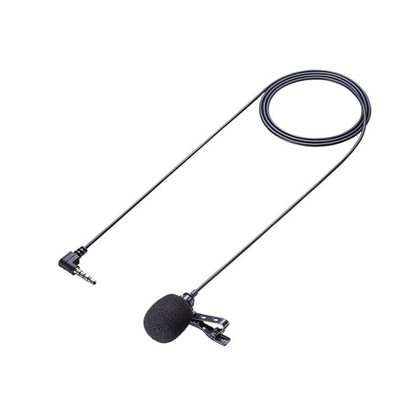 サンワサプライ ワイヤレスガイド用マイク（親機用） MM-WGS2T-MC1〔代引不可〕 5,960円