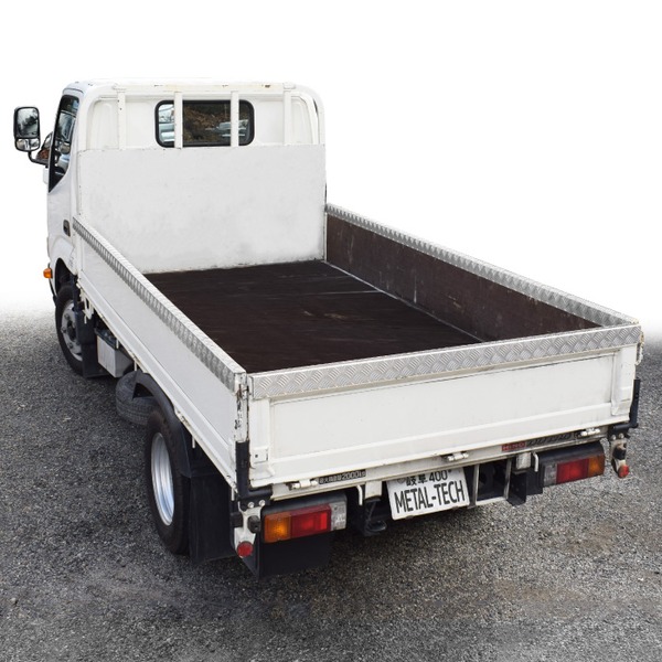 アルミ 縞板 2トラック用 荷台あおり アオリ コの字型カバー 〔三菱キャンター〕 〔日野デュトロ〕〔代引不可〕〔代引不可〕の通販は