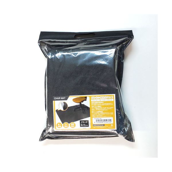日本トラストテクノロジー チェアーマット JTCHMAT-BK〔代引不可〕の通販は 5,931円