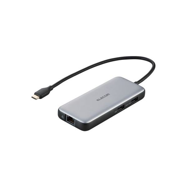 エレコム USB Type-Cデータポート/4K/60Hz+2.5Gbps対応ドッキングステーション DST-C27SV〔代引不可〕の通販は