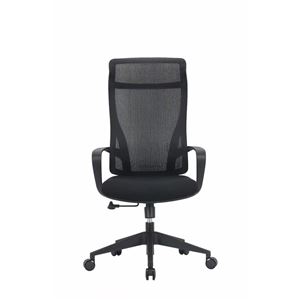 ハイバックチェア ブラック（BK） 組立品〔代引不可〕〔代引不可〕の通販は 19,759円