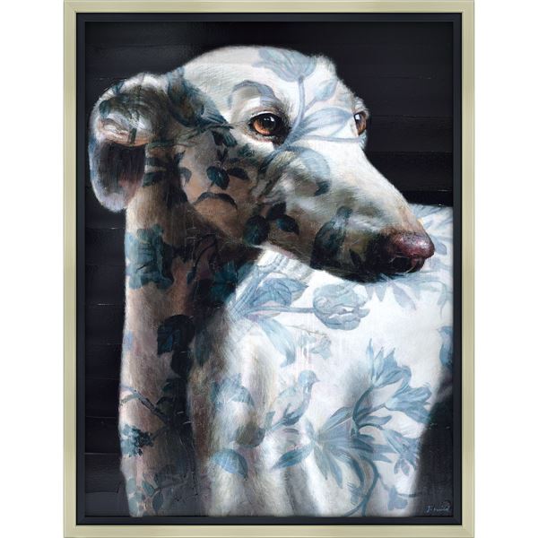 ユーパワー ジャック・ワイルド Gel加工 アートフレーム 「ハウンドマジェスティック」〔代引不可〕の通販は 15,118円