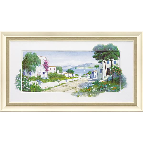 ユーパワー ピーター・モッツ アートフレーム 「オーシャンパス」〔代引不可〕の通販は