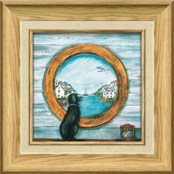 ユーパワー ジョー・ラム Gel加工 アートフレーム スクエア/Sサイズ 「ポートホール」〔代引不可〕の通販は