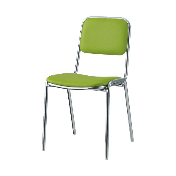 ジョインテックス 会議イス RZ-251ML LGR ライトグリーン〔代引不可〕の通販は