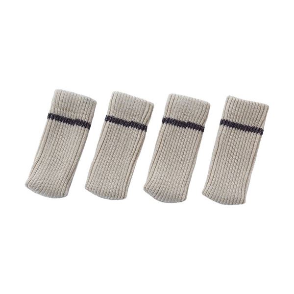 〔5セット〕 スマイルキッズ ズレにくいイス脚カバー2脚用 アイボリー AIC-06IVX5〔代引不可〕 6,270円