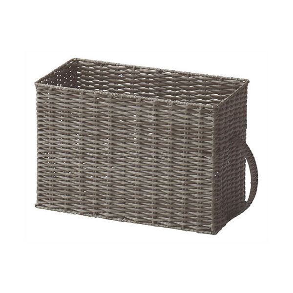 〔5セット〕 ちどり産業 ナチュラルスタイルバスケット BR ブラウン 59-30BRX5〔代引不可〕の通販は 16,480円