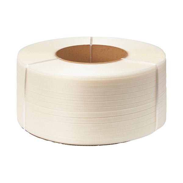 TANOSEEPPバンド 自動梱包機用 15mm×2500m 半透明 1セット（4巻）〔代引不可〕 34,020円