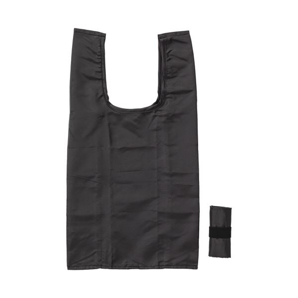 （まとめ） 丸玉工業 ジーナスECO コンパクトマイバッグ SS ブラック 1枚 〔×10セット〕〔代引不可〕の通販は 5,320円