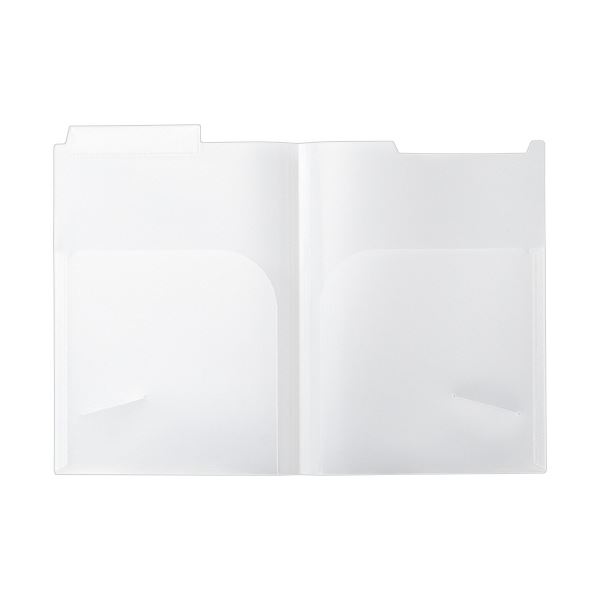 ハピラカルテホルダー ダブルポケット B5ヨコ KHWB50 1パック（50枚）〔代引不可〕の通販は