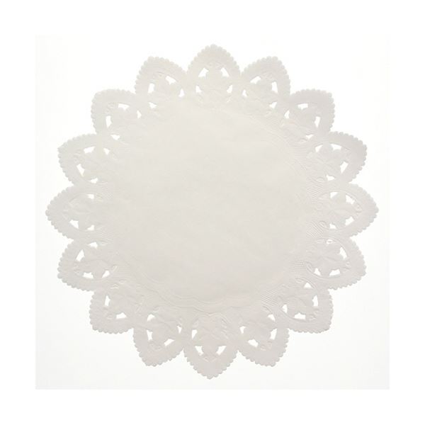 シモジマ SWANレースペーパー 丸型 14号 #004716014 1セット（500枚：100枚×5パック）〔代引不可〕の通販は 11,744円