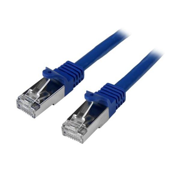 StarTech.com カテゴリ6 LANケーブル S／FTP ツメ折れ防止RJ45コネクタ 5m ブルー N6SPAT5MBL1本〔代引不可〕の通販は