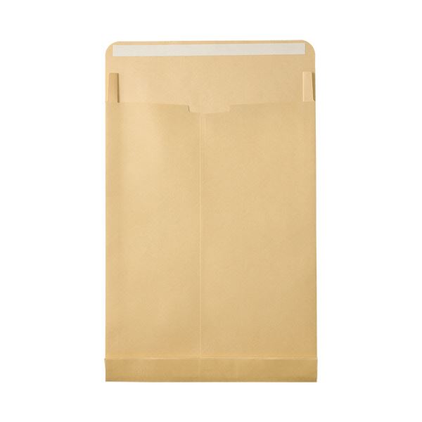 TANOSEER40クラフト大型封筒 角0マチ付 120g／m2 テープ付 1パック（50枚）〔代引不可〕の通販は 6,308円