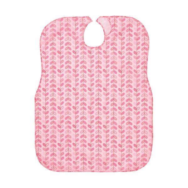 カワモトウィズエール 食事用エプロン レギュラータイプ リーフピンク 1セット（5枚）〔代引不可〕の通販は 7,852円