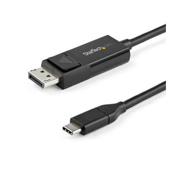 StarTech.com USB TypeC-DisplayPort 1.2変換ケーブル 1m ブラック CDP2DP1MBD1本〔代引不可〕