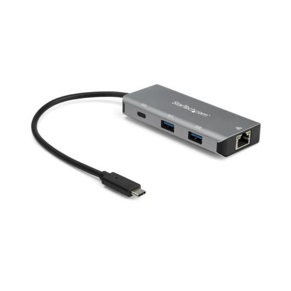 StarTech.com 3ポートUSB-Cハブ ブラック＆スペースグレー HB31C2A1CGB 1個〔代引不可〕