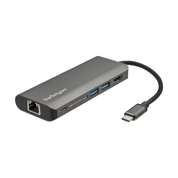 StarTech.com USB TypeC-HDMI対応マルチポートアダプタ スペースグレー DKT30CSDHPD31台〔代引不可〕の通販は外付けメモリカードリーダー