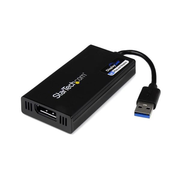 StarTech.com USB 3.0接続4K対応DisplayPort外付けグラフィックアダプタ USB32DP4K1台〔代引不可〕