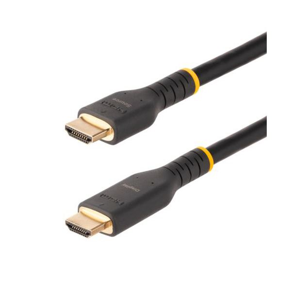 StarTech.com ハイスピードHDMI 2.0ケーブル 10m／アクティブ／4K60Hz／イーサネット対応RH2A-10M-HDMI-CABLE 1本〔代引不可〕