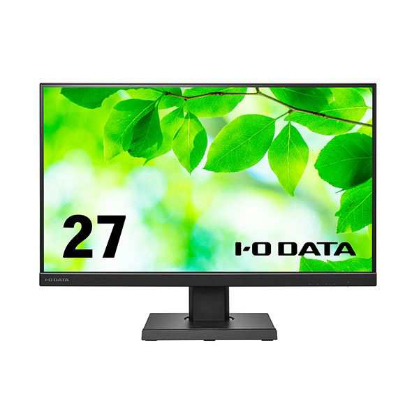 アイオーデータフリースタイルスタンド＆USB Type-C搭載27型液晶ディスプレイ ブラック 5年保証 LCD-C271DB-F1台〔代引不可〕