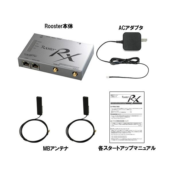 サン電子モジュール搭載ルータ Rooster RX220SET RRX220-SET1 1台〔代引不可〕