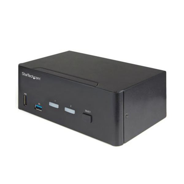 StarTech.com 2ポートHDMIモニター2台対応KVMスイッチ ブラック SV231DHU34K6 1台〔代引不可〕の通販は 72,391円