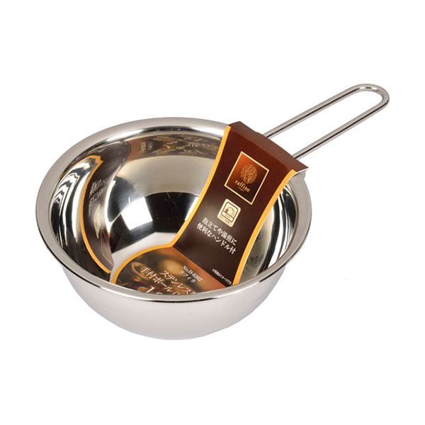 〔5セット〕 パール金属 ラフィネ ステンレス製手付ボール13cm 目盛付 D-6262X5〔代引不可〕の通販は 6,092円