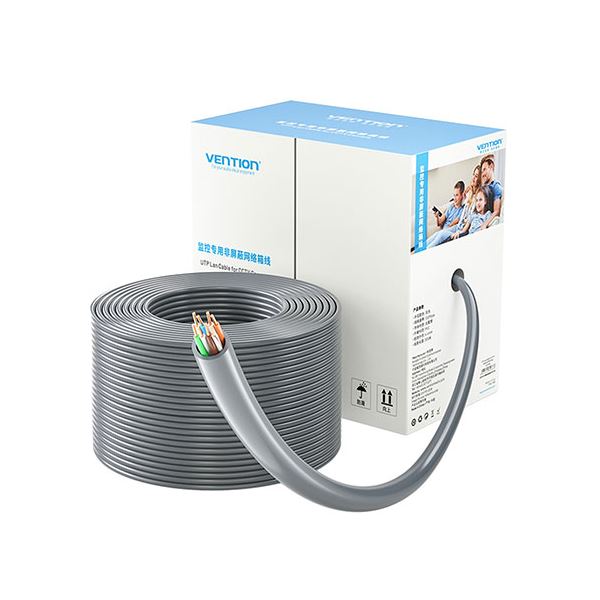 VENTION 業務用 UTP LANケーブル 305M巻き グレー IJ-9910〔代引不可〕の通販は 26,639円