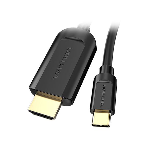 VENTION Type-C to HDMIケーブル 1.5m ブラック CG-2021〔代引不可〕の通販は