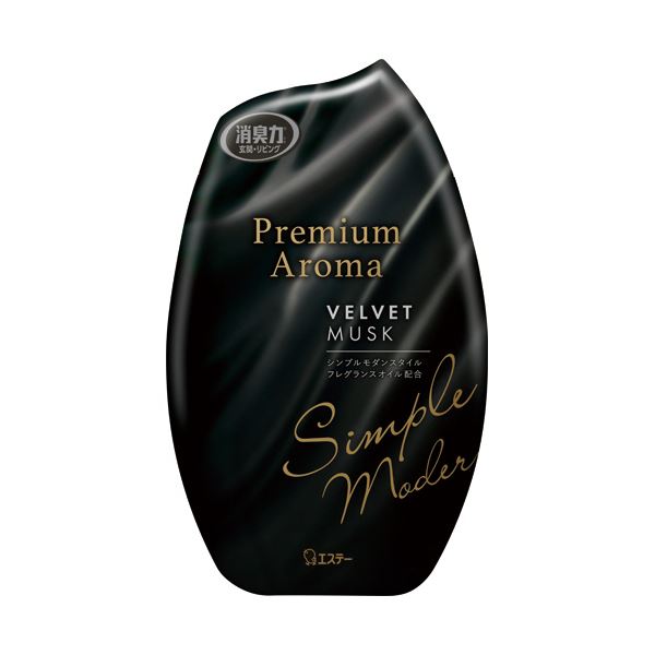 （まとめ） エステーお部屋の消臭力 Premium Aroma ベルベットムスク 400mL 1セット（3個） 〔×3セット〕〔代引不可〕の通販は 6,789円