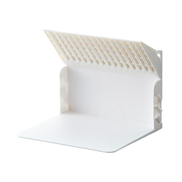 （まとめ） リヒトラブ1冊でも倒れないブックスタンド Medium ホワイト A-3579-0 1個 〔×5セット〕〔代引不可〕の通販は 8,143円