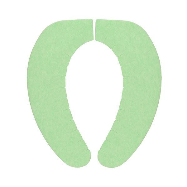 （まとめ） サンコーおくだけ吸着 ズレな~いベンザシート 無地 グリーン KC-56 1組 〔×10セット〕〔代引不可〕の通販は