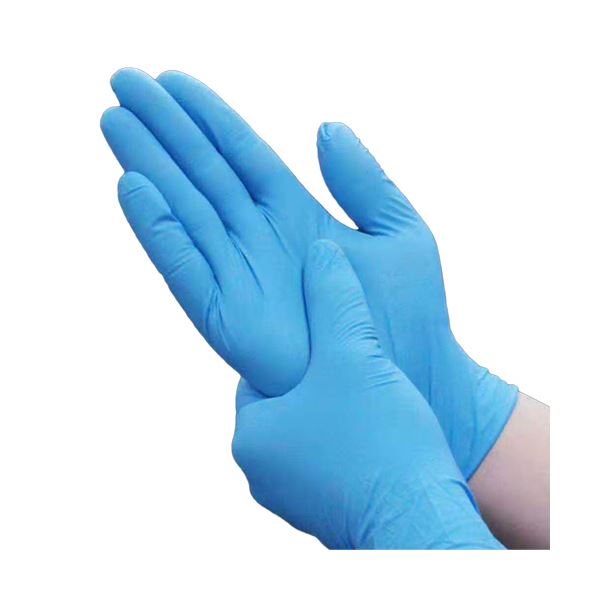 （まとめ） ニトリル手袋パウダーフリー L ブルー 1箱（100枚） 〔×5セット〕〔代引不可〕の通販は