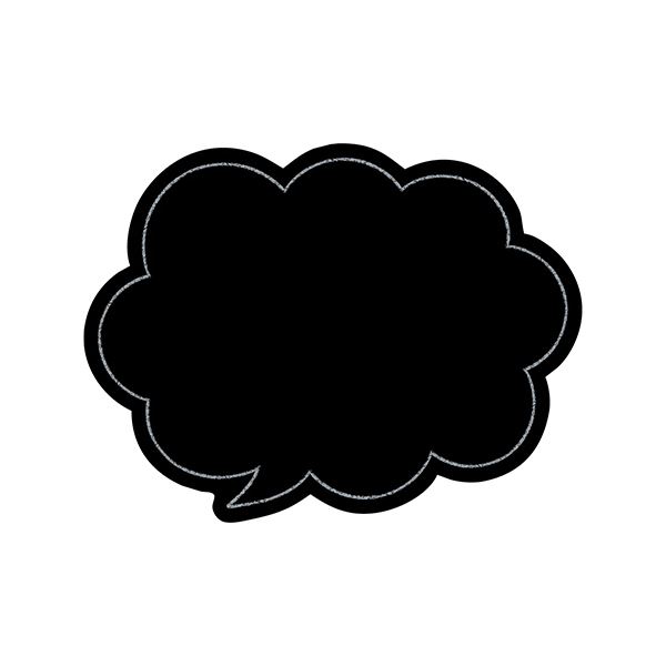 （まとめ） ササガワ手書きPOP用カード 吹出し型 大 ブラック 16-1760 1パック（10枚） 〔×10セット〕〔代引不可〕の通販は