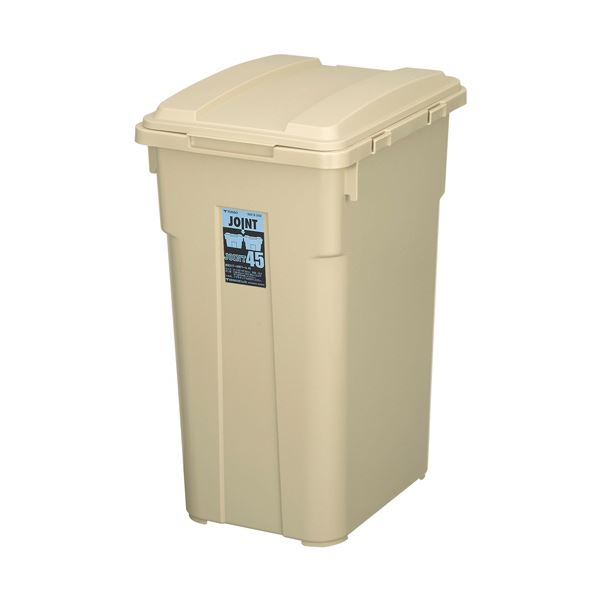 （まとめ） 新輝合成TONBO 連結カラー分別ペール 45L カーキベージュ 02067-5 1台 〔×3セット〕〔代引不可〕の通販は