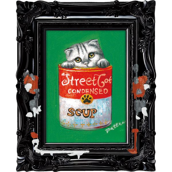 ユーパワー オイルペイントアート 〜ペンキデコフレーム〜 「キャット カン」〔代引不可〕の通販は