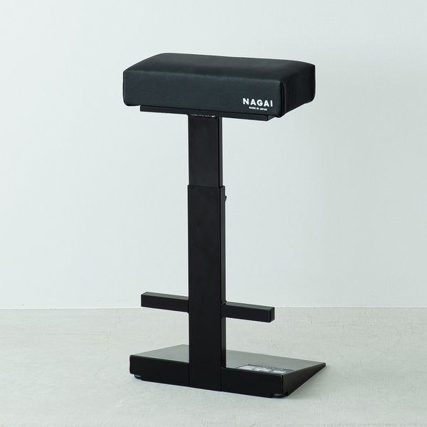 3個セット〕レジチェア(ブラック/黒) 幅33×奥行23×高さ50