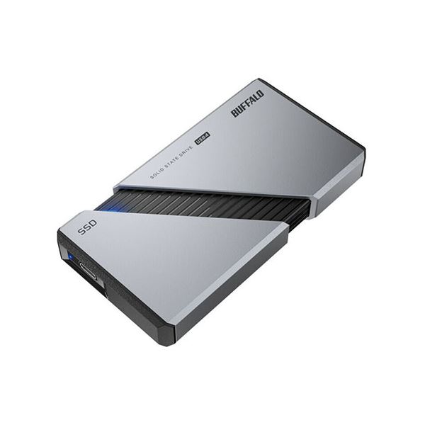 BUFFALO 外付けSSD MiniStation 2TB SSDPE2.0U4SA SSD-PE2.0U4-SA〔代引不可〕